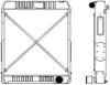 NISSA 21400Z2060 Radiator, engine cooling